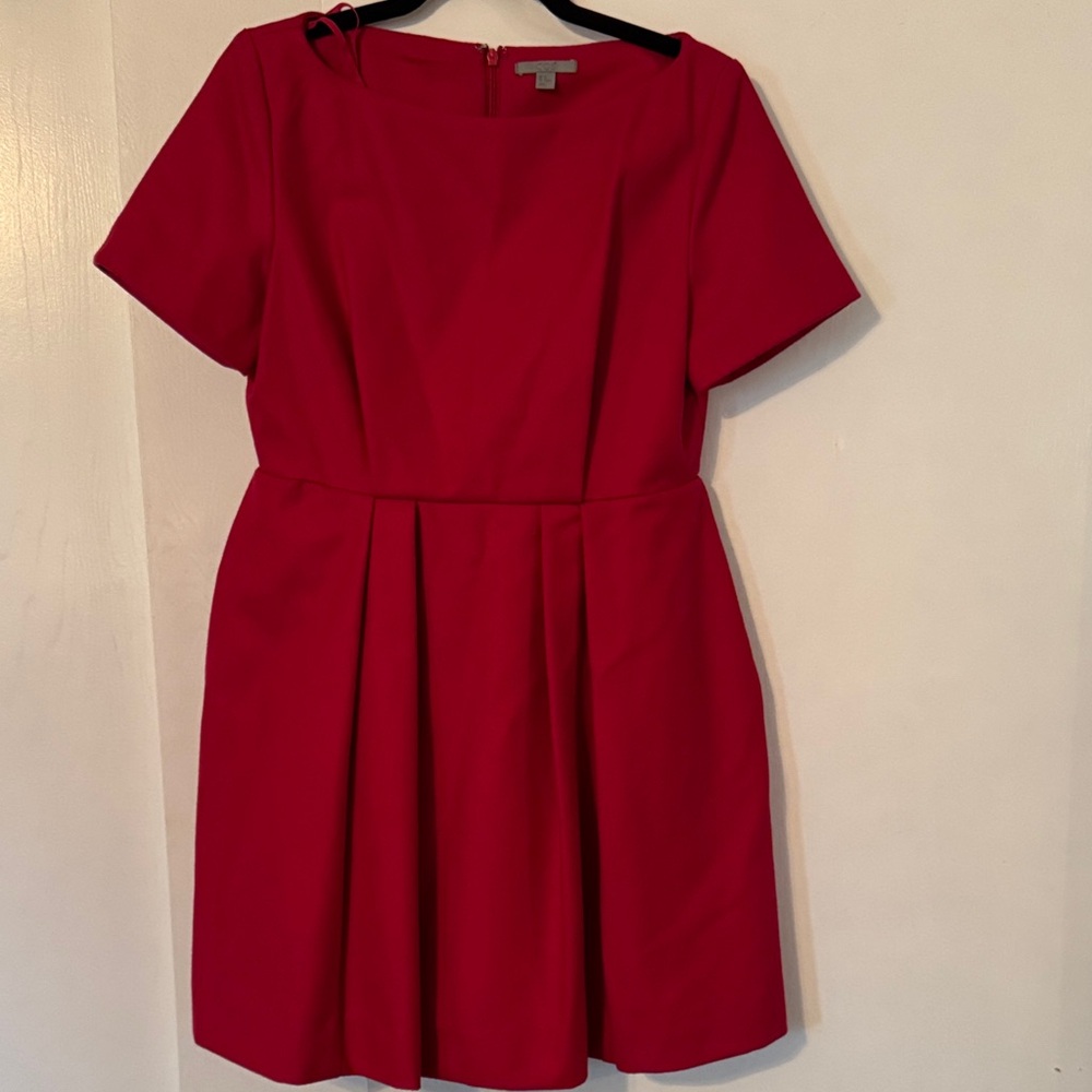 Hot pink A line mini dress